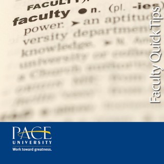 Faculty Quick Tips