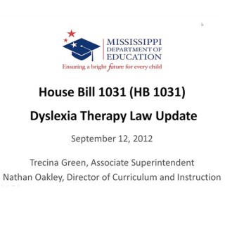 Webinar Dyslexia Therapy Law