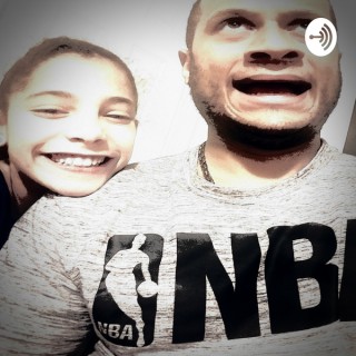 Talking to father and daughter