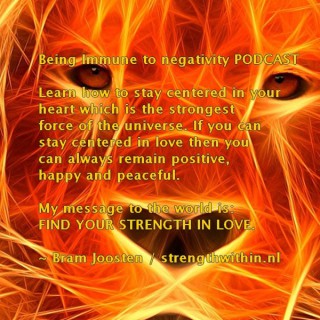 Being immune to negativity