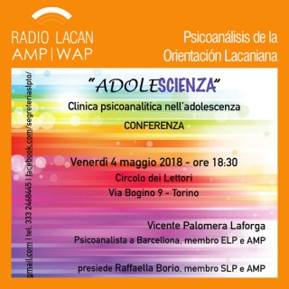 RadioLacan.com | Conferencia de Vicente Palomera en Turín:  “Adolesciencia”.