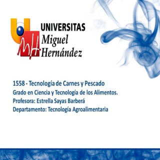 Tecnología de Carnes y Pescado (umh1558) curso 2012 - 2013