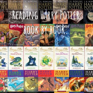 Reading Harry Potter book by book.